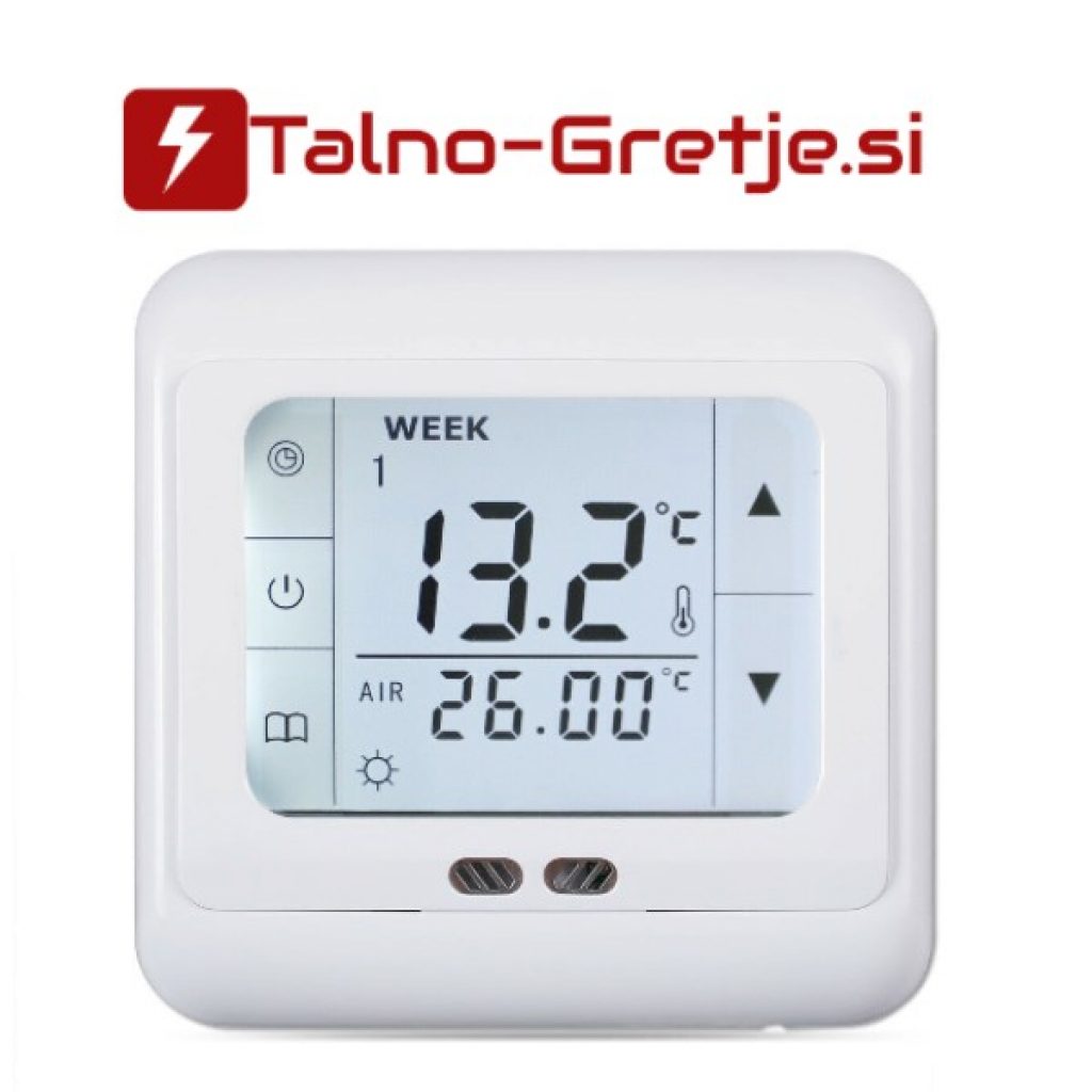 termostat za električno talno gretje-ogrevanje Digitalni